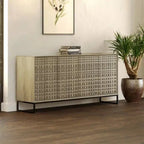 Max 4 Door Sideboard - Vintage Brown