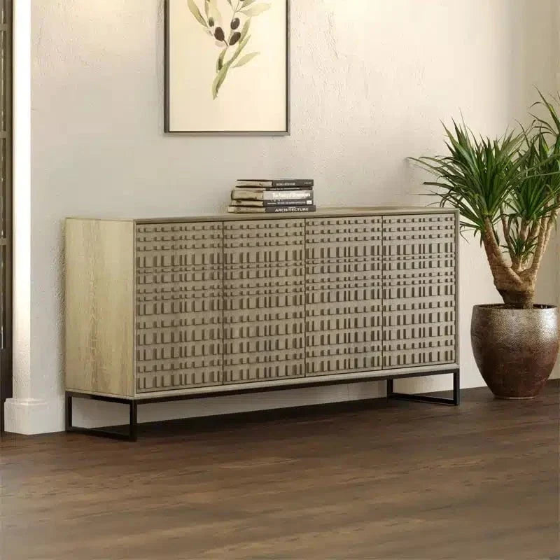 Max 4 Door Sideboard - Vintage Brown