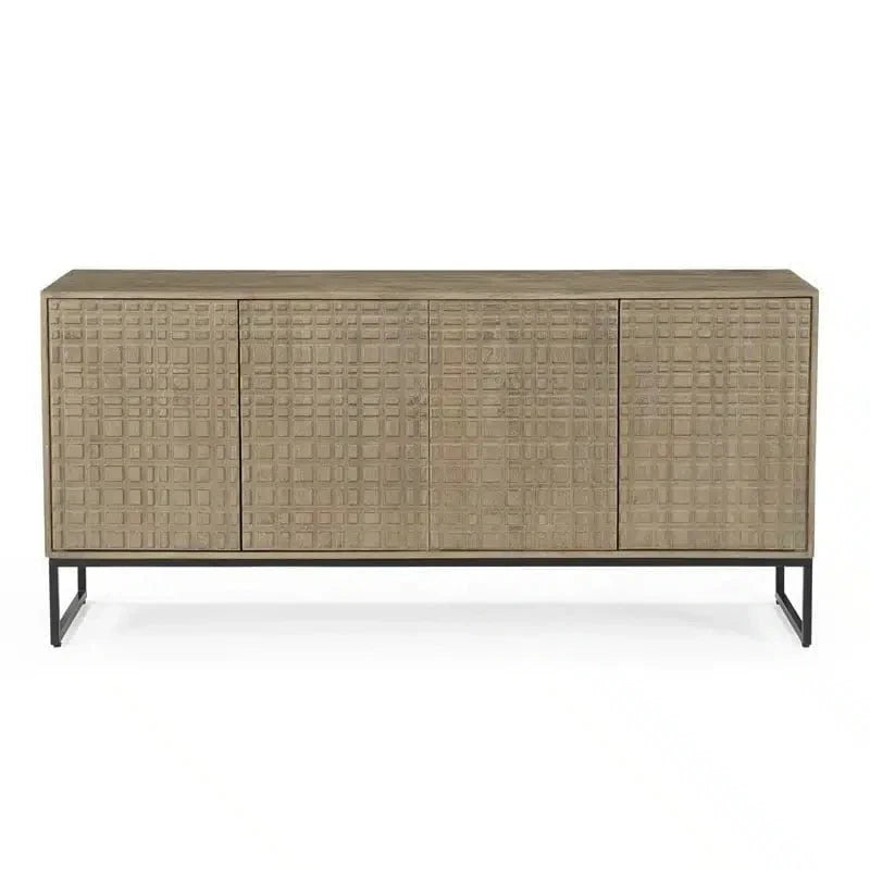 Max 4 Door Sideboard - Vintage Brown