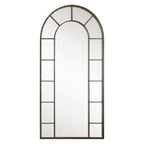 Arch Gold Metal Floor Mirror