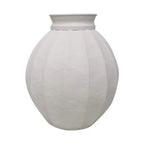 Metal Vessel Daphne - White