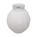Metal Vessel Daphne - White