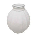 Metal Vessel Daphne - White