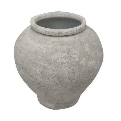 Dylan Metal Vessel - White