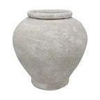 Dylan Metal Vessel - White