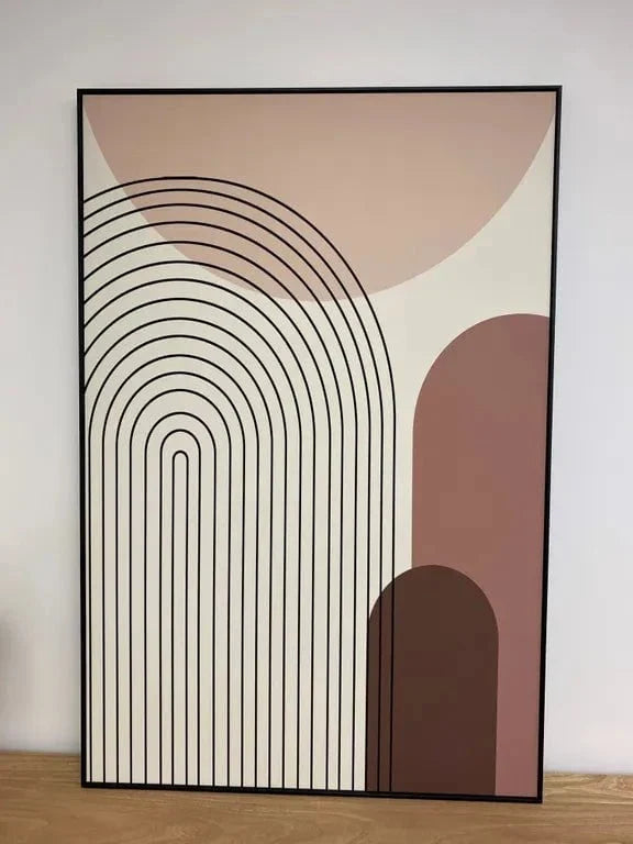 Mocha Mousse 3D Wall Art