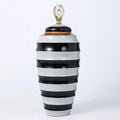 Monoluxe Lidded Ceramic Vase - Large