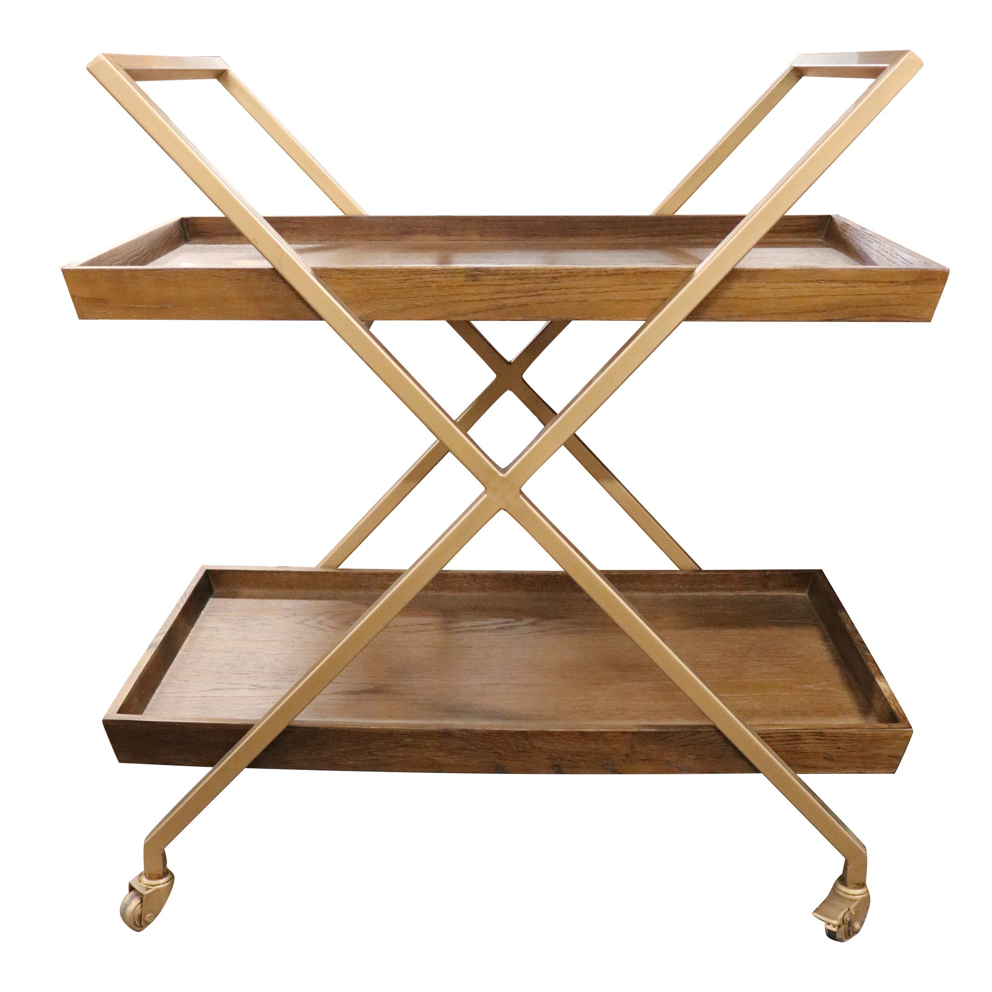 Monterey Bar Cart - Brass