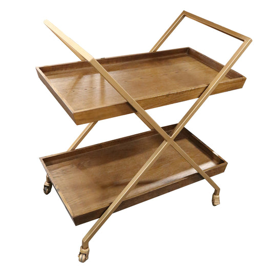 Monterey Bar Cart - Brass