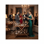 Monterey Bar Cart - Brass