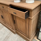 Montpellier 4 Door 4 Drawer Sideboard – Natural