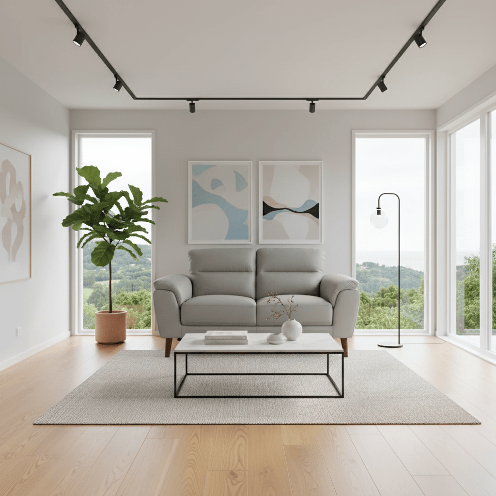 Nebraska 2 Seater Leather Sofa