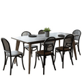 Nordic Herringbone Dining Suite - 6 Seater