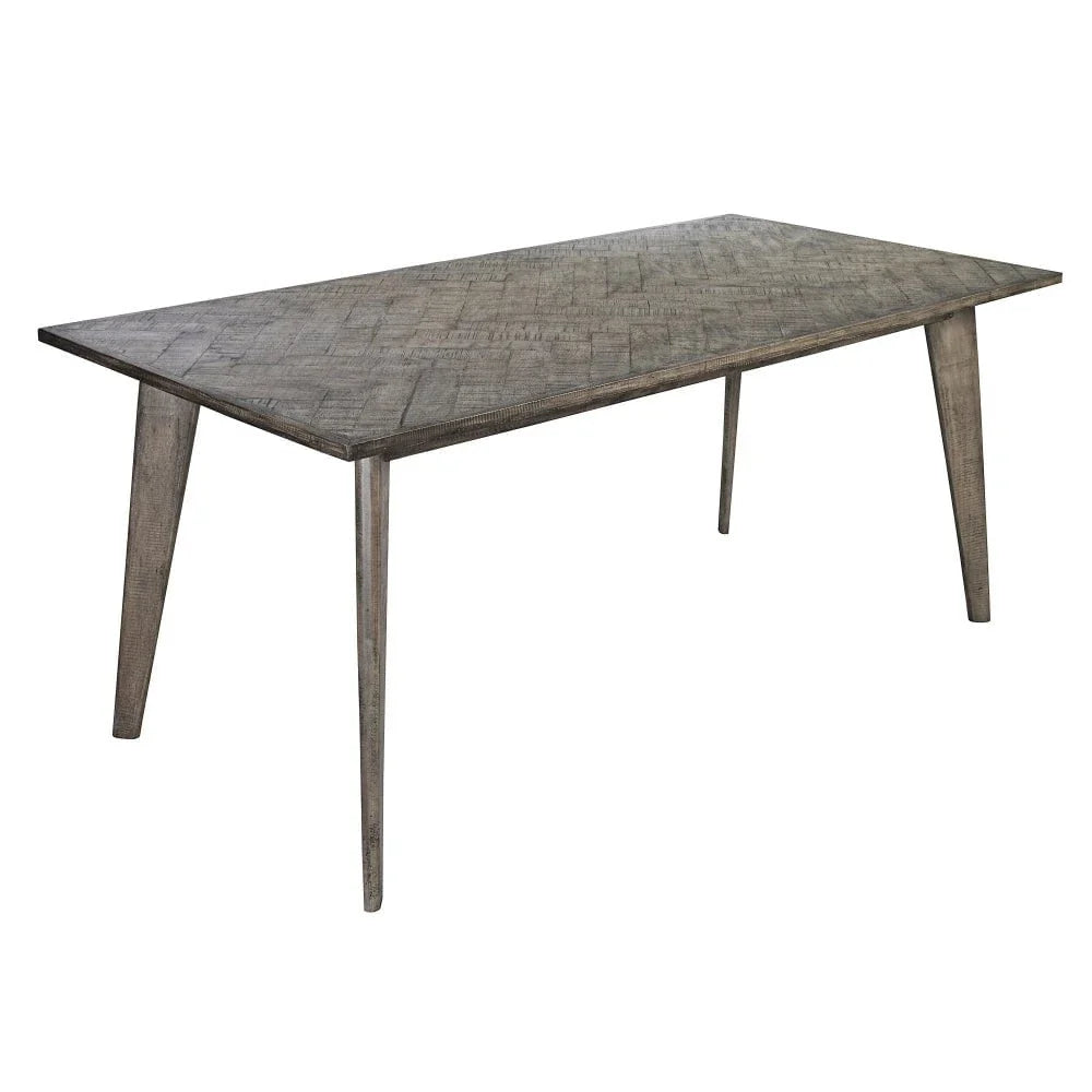 Nordic Herringbone Dining Suite - 6 Seater
