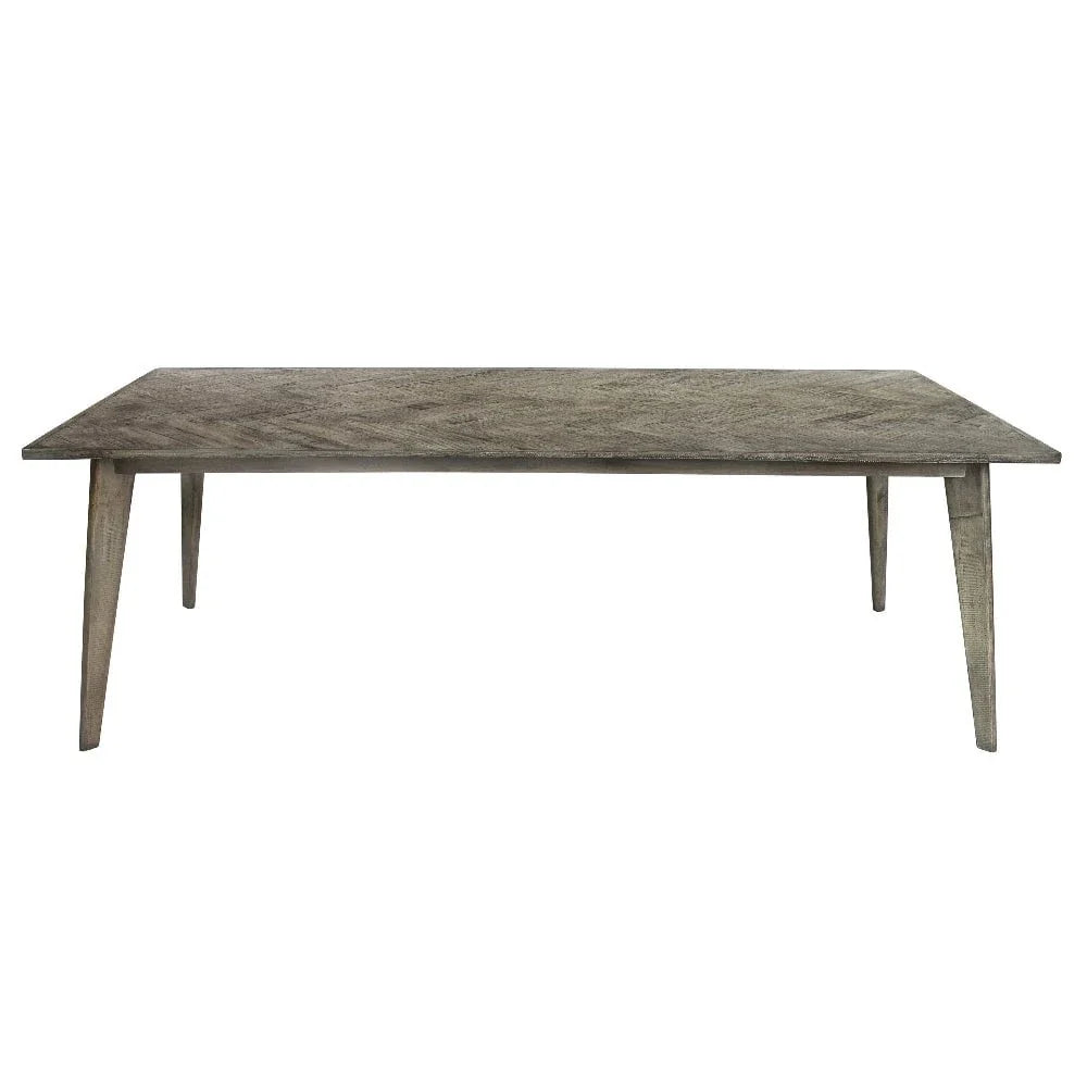 Nordic Herringbone Dining Suite - 6 Seater
