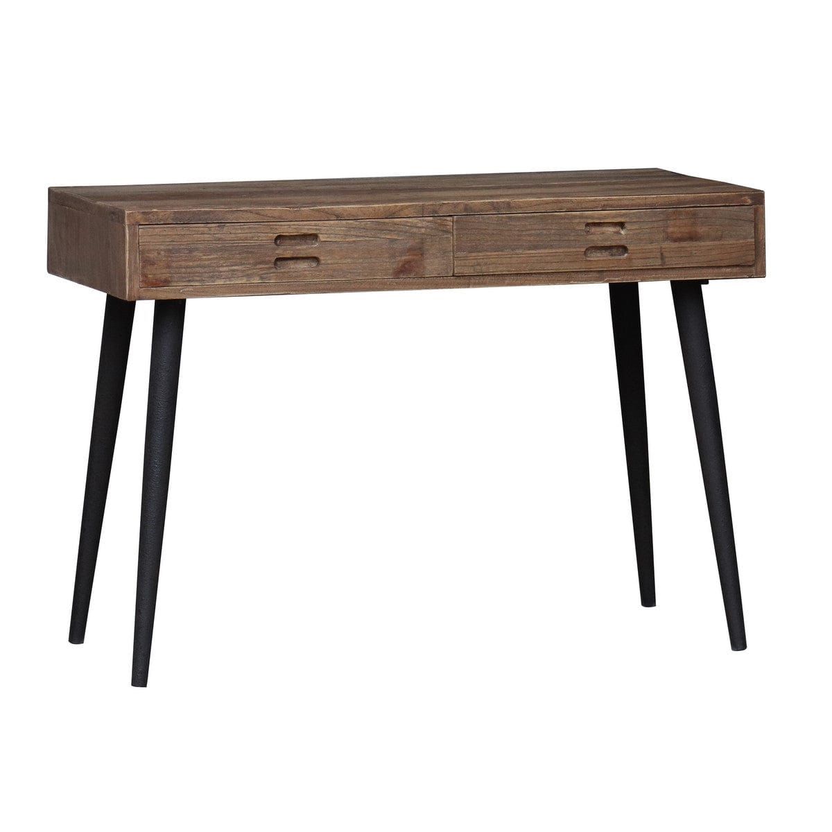 Old Elm 2 Drawer Writing Desk | Console Table