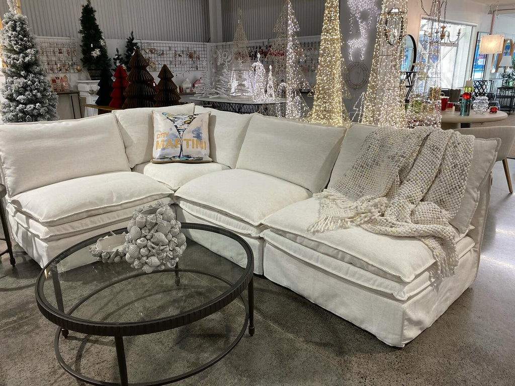 Omaha Sectional Slipcover Corner Sofa