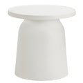Africa Outdoor Side Table - White