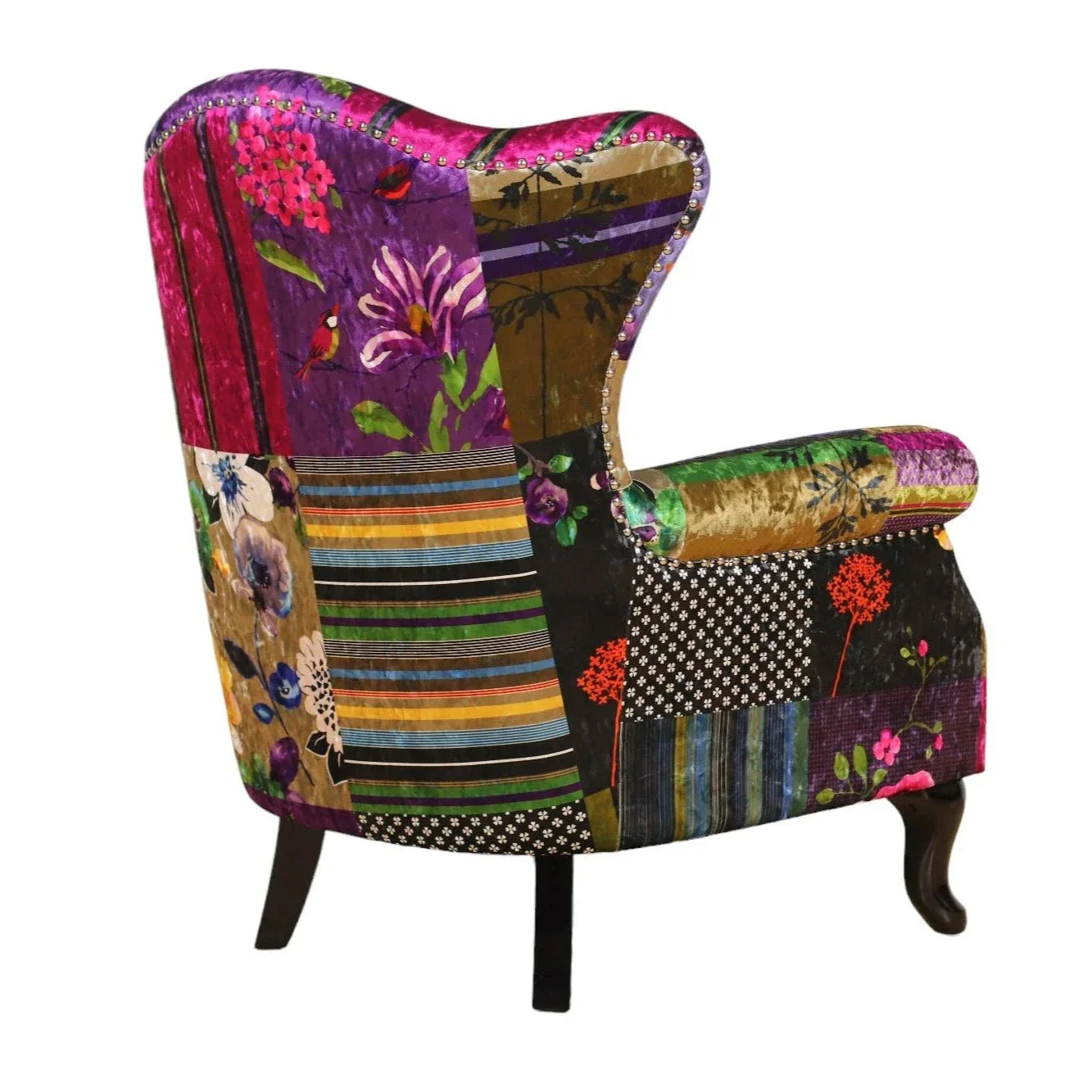 Paltrona Patchwork Wingback Armchair