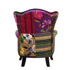 Paltrona Patchwork Wingback Armchair