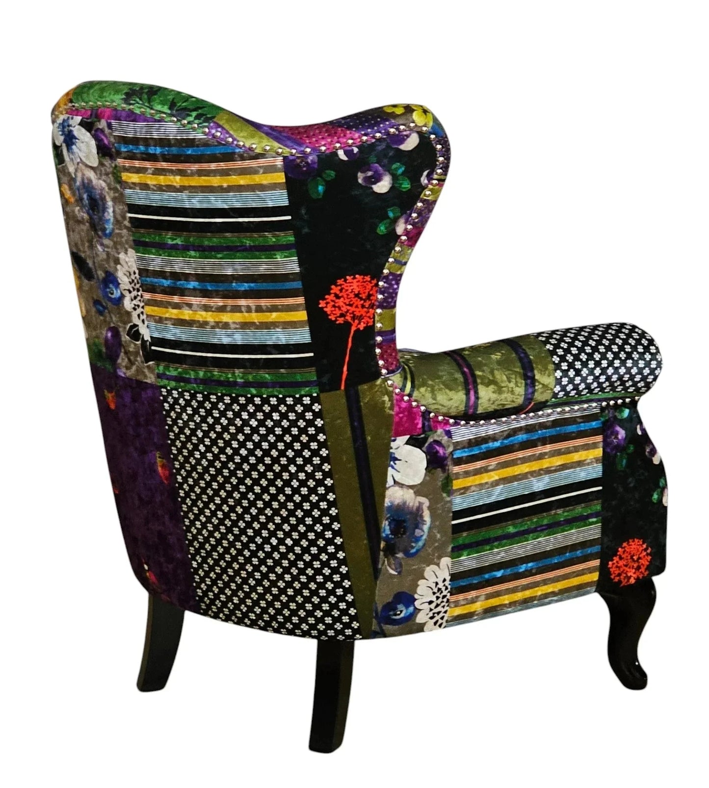 Paltrona Patchwork Wingback Armchair