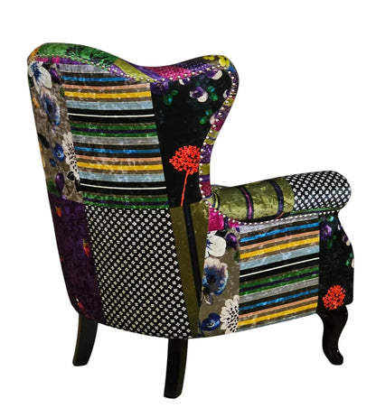 Paltrona Patchwork Wingback Armchair