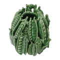 Pea Ceramic Vessel H:21cm Green