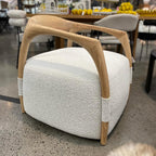 Perfetto Boucle Occasional Chair - Natural