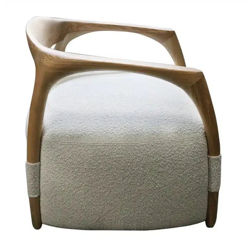 Perfetto Boucle Occasional Chair - Natural