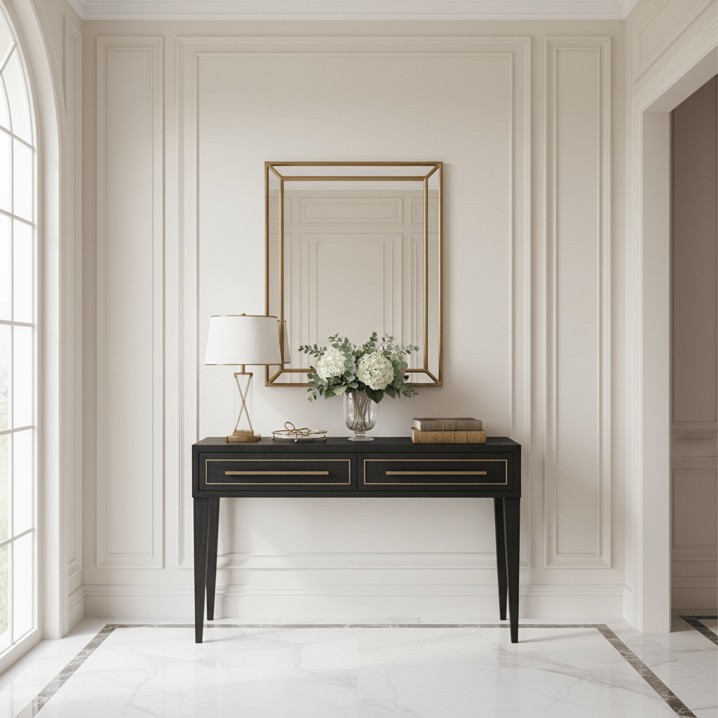 Petra Two Drawer Console Table