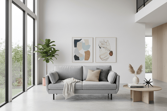 Polaris 2 Seater Sofa - Grey