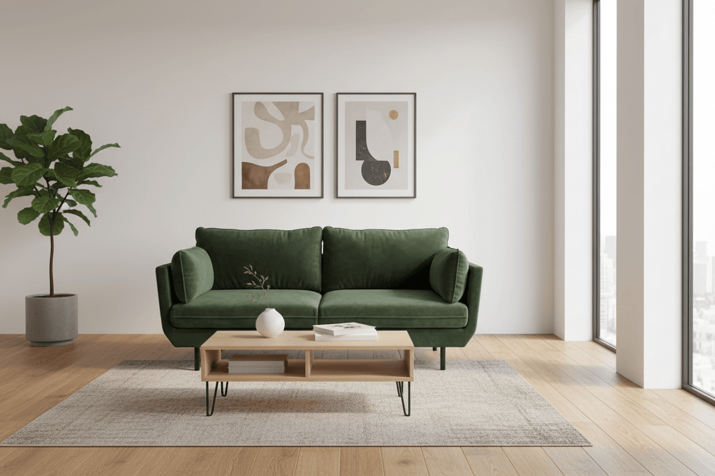 Polaris 2 Seater Sofa - Winter Moss