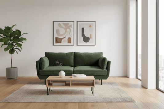 Polaris 2 Seater Sofa - Winter Moss