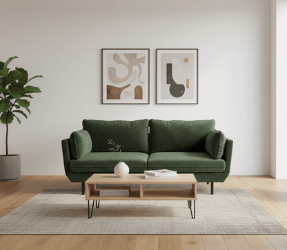 Polaris 2 Seater Sofa - Winter Moss