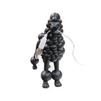 Poodle Table | Floor Lamp - Black