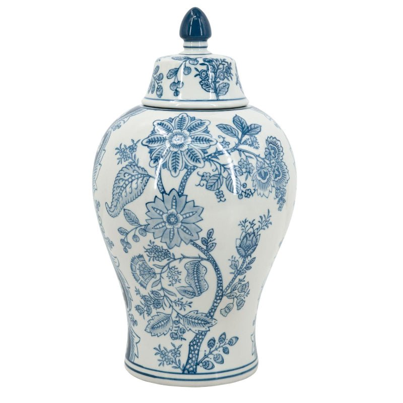 Porcelain Blue and White Ginger Jar