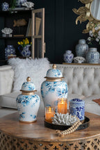 Porcelain Ginger Jar 35cm