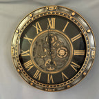 Porthole Gear wall Clock