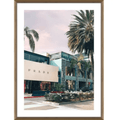 Prada Palms Glass Framed Wall Art