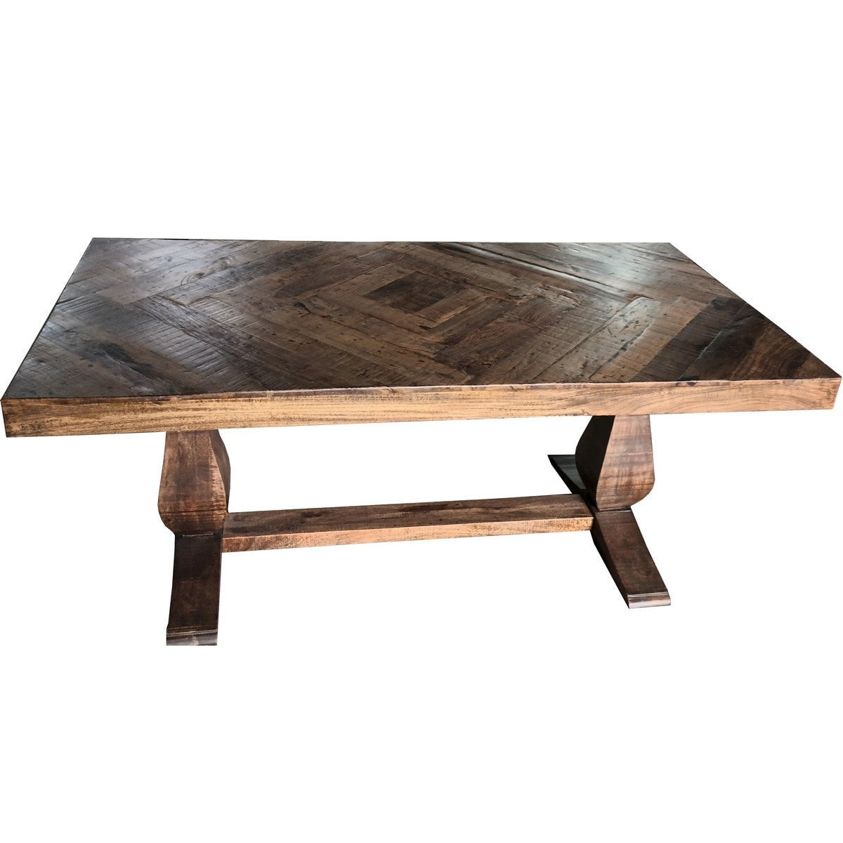 Prairie Parquet Dining Suite - 8 Seater