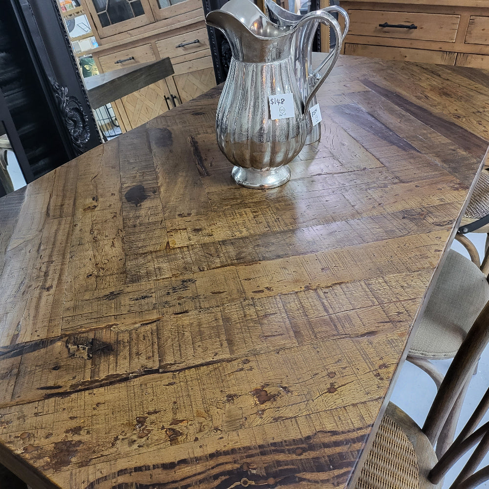 Prairie Parquet Dining Suite - 8 Seater