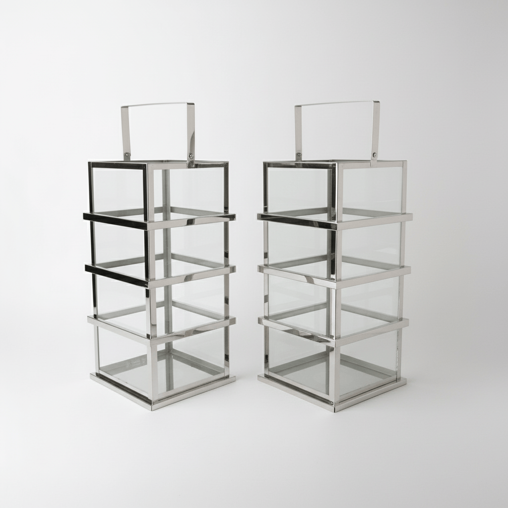 Ralph Stainless Steel Lantern