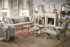 Randolph Wingback Rattan Occasional Chair