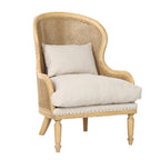 Randolph Wingback Rattan Occasional Chair