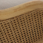 Randolph Wingback Rattan Occasional Chair