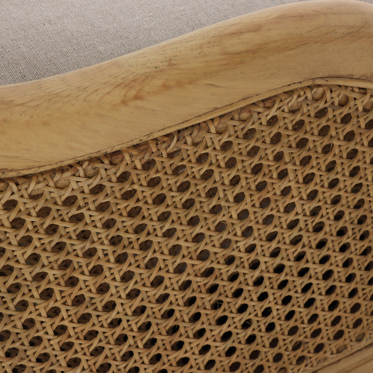 Randolph Wingback Rattan Occasional Chair