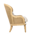 Randolph Wingback Rattan Occasional Chair