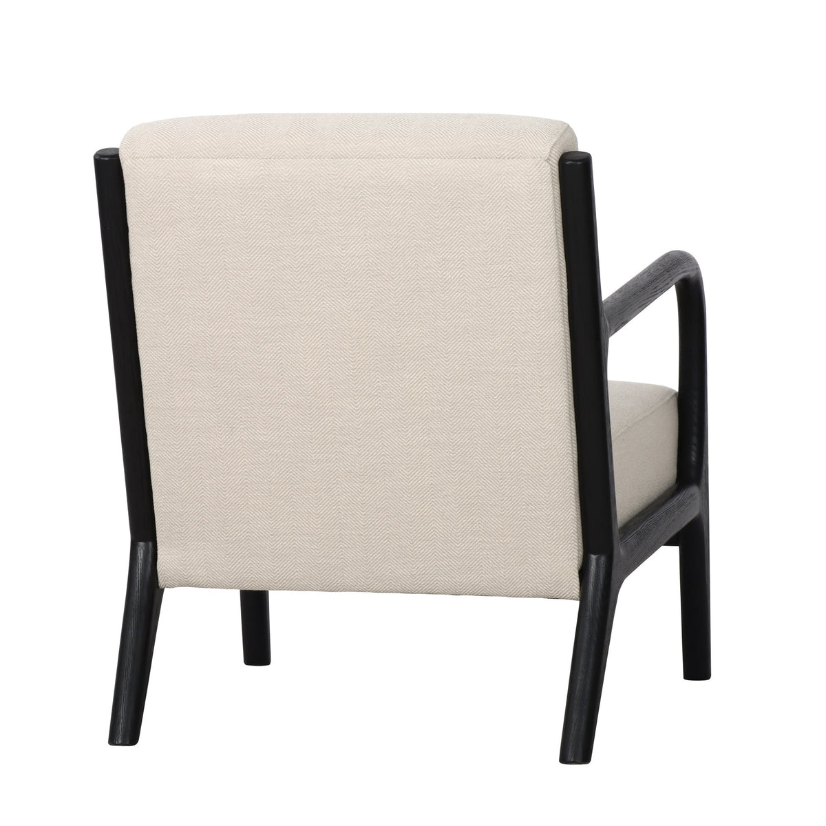 Renfrow Herringbone Armchair - Cream