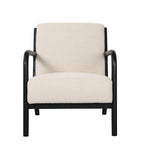 Renfrow Herringbone Armchair - Cream