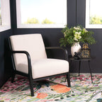Renfrow Herringbone Armchair - Cream